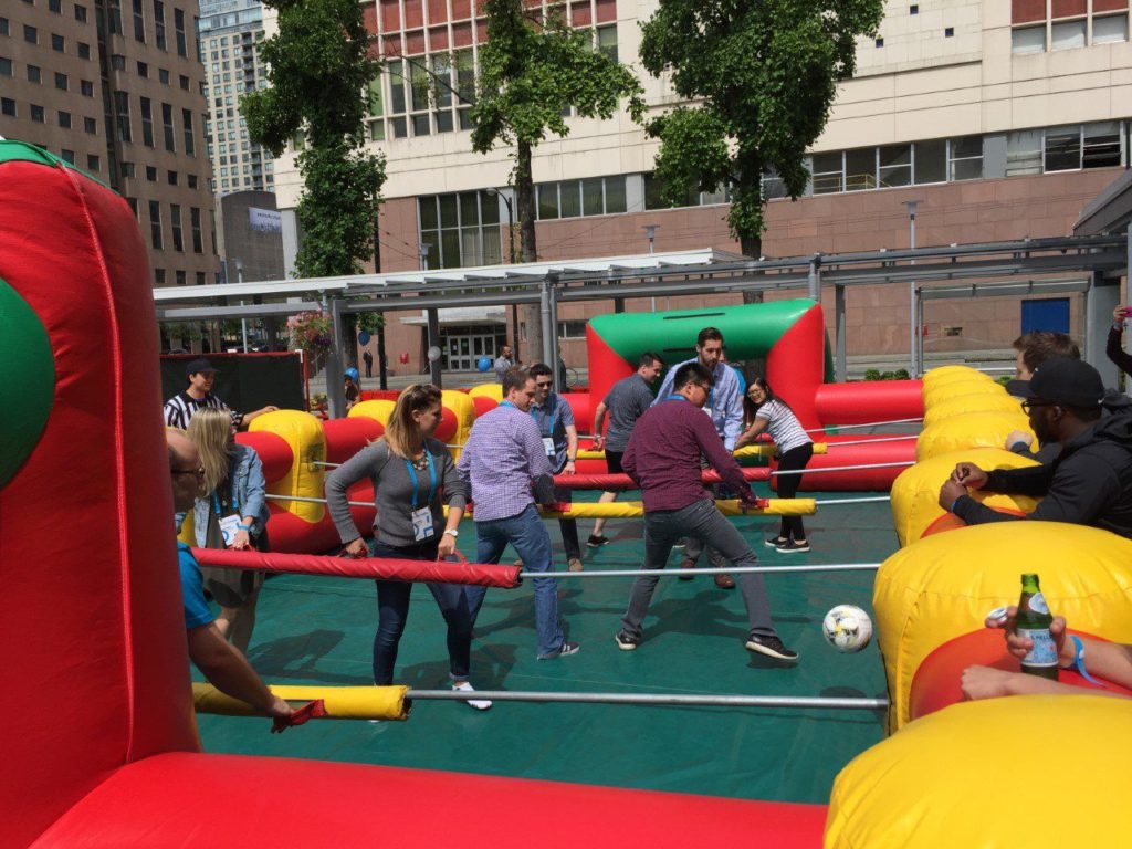 Human Foosball