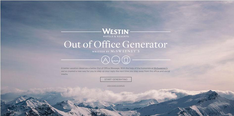 Westin OOO Generator