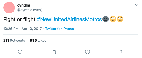 United Airlines marketing