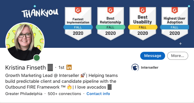 LinkedIn Profile Headline