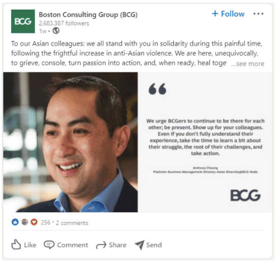 BCG employee advocacy