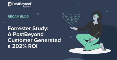 Forrester Study: A PostBeyond Customer Generated a 202% ROI